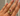 Bague Twist or jaune et tourmaline pêche ovale, grand modèle