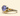 Bague Twist or jaune et tanzanite ovale, grand modèle